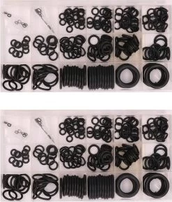 Benson O-ringen Set 450-delige Doos - Rubberen Ringetjes Set - Afsluitringetjes Set