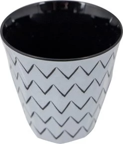 Bo-Camp Servies - Mix & Match - 16 Delig - Zwart/Wit -Outdoor Camping Shop 1027x1200 1