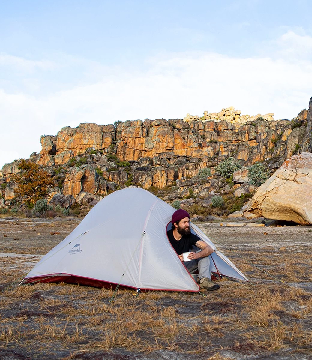 Naturehike® Cloud Up 2 Upgraded - 2 Persoons Tent - Lichtgewicht Tent - Incl. Grondzeil - 20D 4000MM - Outdoor - Waterdicht - Hiking & Wandelen 8 Naturehike® Cloud Up 2 Upgraded - 2 Persoons Tent - Lichtgewicht Tent - Incl. Grondzeil - 20D 4000MM - Outdoor - Waterdicht - Hiking & Wandelen - Afbeelding 6