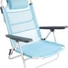 Bo-Camp Beach Chair - Monaco - Aluminium - Blauw -Outdoor Camping Shop 1073x1200