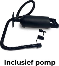 Deryan Cocoon Pop Up Tent - Slaapzak - Luchtbed - Luchtpomp - 4 Persoons - Zilver -Outdoor Camping Shop 1074x1200 3