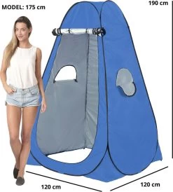 Dutch Mountains Pop-up Omkleedtent -190 X120cm Draagbare Douchetent - Prive-kamer - Multitent -Outdoor Camping Shop 1082x1200 5