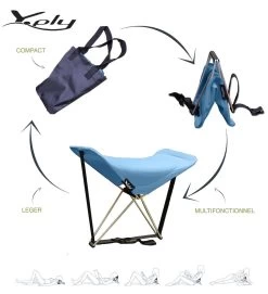 Y-ply Ruggensteuntje - Strandstoel - Opvouwbaar - Rood -Outdoor Camping Shop 1095x1200