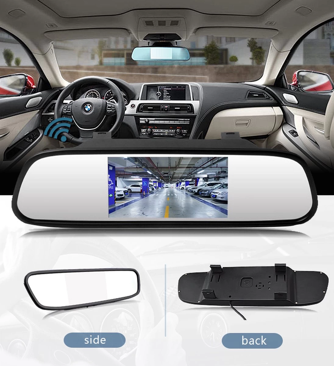 Achteruitkijk Spiegel Voor Achteruitrij Camera | CTX-890 3 Achteruitkijk Spiegel Voor Achteruitrij Camera | CTX-890