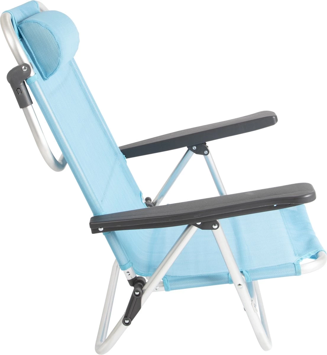 Bo-Camp Beach Chair - Monaco - Aluminium - Blauw 7 Bo-Camp Beach Chair - Monaco - Aluminium - Blauw - Afbeelding 5
