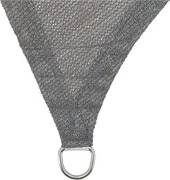 Livin' Outdoor Schaduwdoek Iseo HDPE - Driehoek - 3 X 2.5 X 2.5 Meter - Antraciet -Outdoor Camping Shop 1131x1200 8
