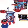 Lexibook Spider-Man Elektronische Drumkit Voor Kinderen, Realistisch Drumgeluid, 8-toetsen Toetsenbord, Mp3-stekker, Inclusief Stoel, Blauw/rood, K610SP -Outdoor Camping Shop 1136x1200