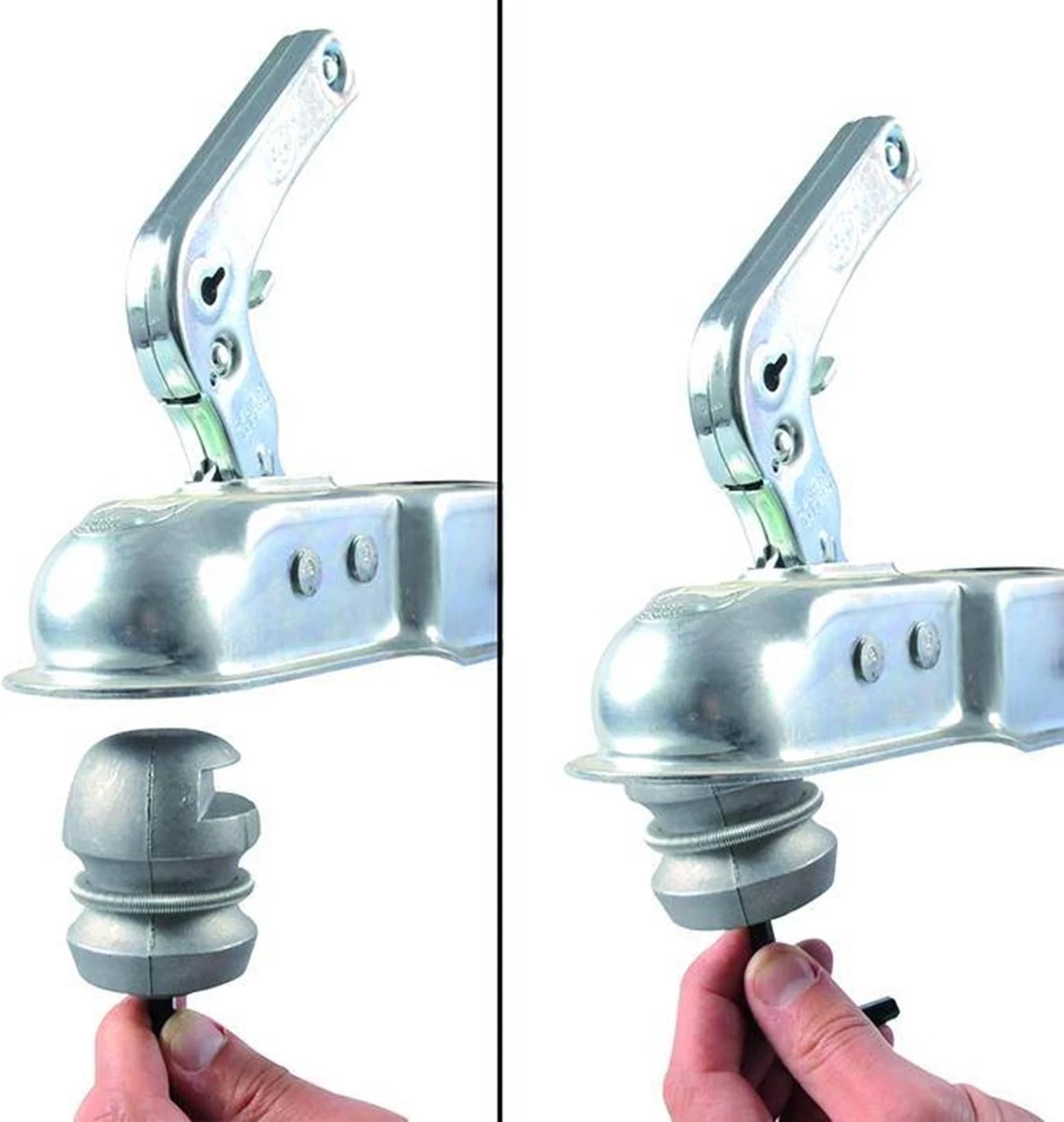 Benson Disselslot - Kogel Model - Geschikt Voor 50mm Ø Disselkoppeling 4 Benson Disselslot - Kogel Model - Geschikt Voor 50mm Ø Disselkoppeling - Afbeelding 2