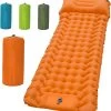 LVNRIDS Isomat, Zelfopblazend, Ultralicht, Luchtmatras, Camping, Zelfopblaasbaar, Opblaasbaar Matras, 3,9 Inch Dik, Met Voetperspomp En Kussen, Voor Camping, Reizen, Outdoor, Wandelen, Strand, Oranje -Outdoor Camping Shop 1153x1200 1
