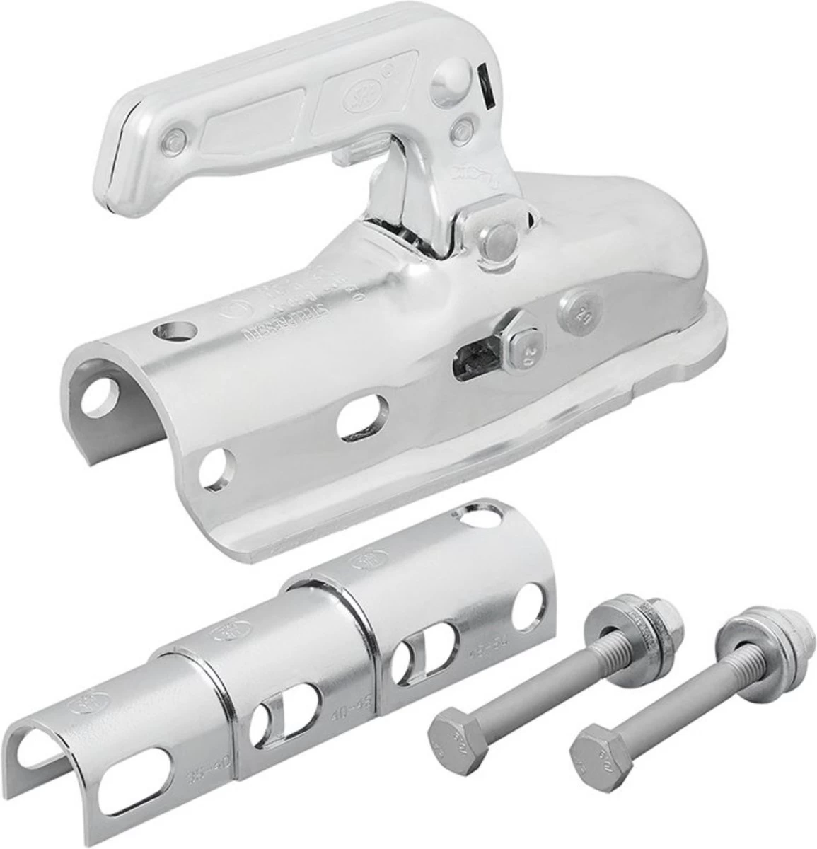 PROPLUS Pro Plus Disselkoppeling - Kogelkoppeling - Rond Ø 40, 45 En 50 Mm - Geremd 4 PROPLUS Pro Plus Disselkoppeling - Kogelkoppeling - Rond Ø 40, 45 En 50 Mm - Geremd - Afbeelding 2