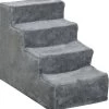 PawHut Huisdierentrap Hondentrap Met 4 Treden Kattentrap Met Afneembare Pluchen Hoes D06-091 1 PawHut Huisdierentrap Hondentrap Met 4 Treden Kattentrap Met Afneembare Pluchen Hoes D06-091 -Outdoor Camping Shop 1158x1200 4