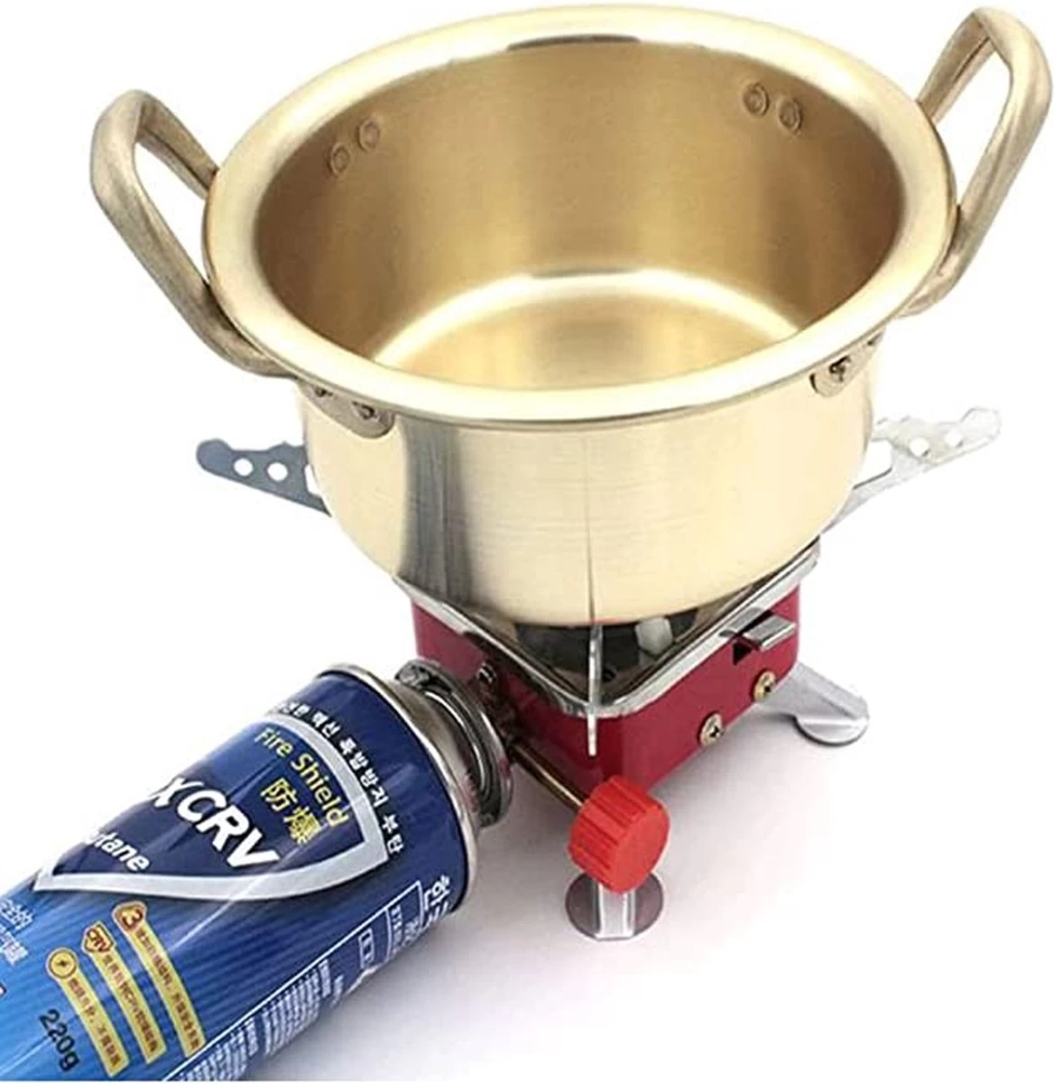 IBright Camping Gasbrander Kooktoestel - Compact En Opvouwbaar -Draagbare 1-pits Kookbrander 8 IBright Camping Gasbrander Kooktoestel - Compact En Opvouwbaar -Draagbare 1-pits Kookbrander - Afbeelding 6