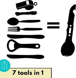 Lynnz® Spork 7 In 1 - Camping Bestek - Campingbestek - Campingservies - Reisbestek - Bestek To Go - Jachtmes - Rambomes -Outdoor Camping Shop 1170x1200 4
