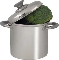 Eurotrail Pannenset Glasgow - RVS - 3 Delig - Grey -Outdoor Camping Shop 1179x1200 2