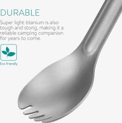 Navaris 2x Spork Met Extra Lange Handgreep - Set Van 2 - Campingbestek Van Titanium - Bestek Voor Onderweg - Lichtgewicht - Inclusief Bewaarzakje 10 Navaris 2x Spork Met Extra Lange Handgreep - Set Van 2 - Campingbestek Van Titanium - Bestek Voor Onderweg - Lichtgewicht - Inclusief Bewaarzakje -Outdoor Camping Shop 1188x1200 5