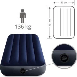 Intex Downy Twin Luchtbed - 1-persoons - 191x99x22 Cm -Outdoor Camping Shop 1195x1200 6