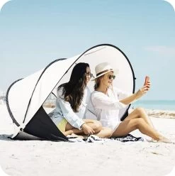 Deryan Luxe Pop Up Strandtent XXL - Anti-UV 50+ - Cream -Outdoor Camping Shop 1196x1200 6