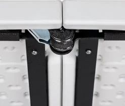 Casaria Tuintafel Opvouwbaar – Met Draaggreep 220x70 Cm – Wit -Outdoor Camping Shop 1200x1015