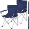 Set Van 2 Opvouwbare Campingstoelen, Klapstoelen Voor Buiten, Comfortabel, Met Armleuningen En Bekerhouders, Stabiel Frame, Draagvermogen 120 Kg - Blauw 1 Set Van 2 Opvouwbare Campingstoelen, Klapstoelen Voor Buiten, Comfortabel, Met Armleuningen En Bekerhouders, Stabiel Frame, Draagvermogen 120 Kg - Blauw -Outdoor Camping Shop 1200x1032