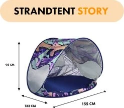 Deryan Luxe Pop Up Strandtent - Anti-UV 50+ - Story -Outdoor Camping Shop 1200x1045 4
