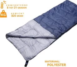 Slaapzak Envelop Dekenmodel - Zomer - 190cm X 70cm - Met Hoes -Outdoor Camping Shop 1200x1047 1