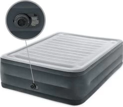 Intex Luchtbed - 2-Persoons - 152 X 203 X 33 Cm - Grijs - Met Ingebouwde Pomp, Hoeslaken Antraciet En Reparatieset -Outdoor Camping Shop 1200x1047 8