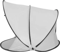 Deryan Luxe Pop Up Strandtent XXL - Anti-UV 50+ - Zilver -Outdoor Camping Shop 1200x1047 9