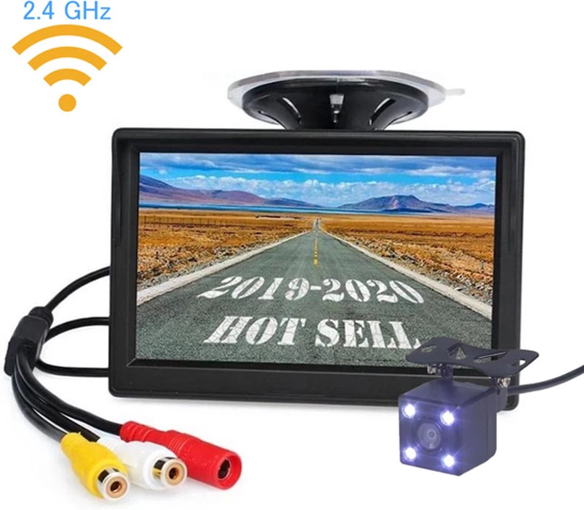 Procar® ARC2 Draadloze HD Parking Achteruitrijcamera + 5-inch TFT LCD Monitor - Zwart 10 Procar® ARC2 Draadloze HD Parking Achteruitrijcamera + 5-inch TFT LCD Monitor - Zwart - Afbeelding 8