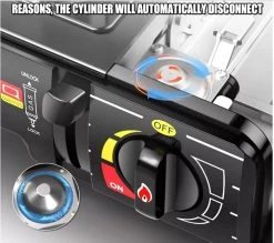 Camping Kooktoestel - Draagbaar Gasfornuis - Incl. Koffer -Outdoor Camping Shop 1200x1063