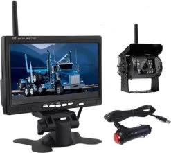 BrandWay Draadloze Auto Achteruitrijcamera Set Met Nachtzicht En 7 Inch Scherm - Achteruitrij Camera Draadloos Voor Auto / Camper / Caravan / Vrachtwagen / Landbouw -Outdoor Camping Shop 1200x1074