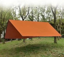 Merkloos TDR - Outdoor Draagbaar Zonnescherm Met Opbergtas - Waterdicht-SPF - Tarps Voor Kamperen300 * 300cm - 3-4Personen - Orange -Outdoor Camping Shop 1200x1074 4