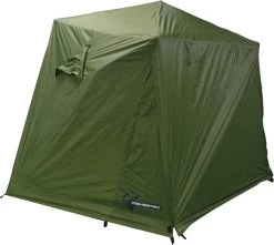 FisherPro Karpertent Met Stormcover – Vistent – Tent - Bescherming Tegen Zon En Wind – 100% Waterdichte Stormhoes – Met Handige Meeneemtas – Ook Geschikt Als Strandtent Of Festivaltent – Extra Veiligheid En Warmte Door Stormcover -Outdoor Camping Shop 1200x1074 5