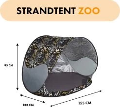 Deryan Luxe Pop Up Strandtent - Anti-UV 50+ - Zoo 10 Deryan Luxe Pop Up Strandtent - Anti-UV 50+ - Zoo -Outdoor Camping Shop 1200x1076 3