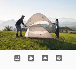 Naturehike® Cloud Up 2 Upgraded - 2 Persoons Tent - Lichtgewicht Tent - Incl. Grondzeil - 20D 4000MM - Outdoor - Waterdicht - Hiking & Wandelen 23 Naturehike® Cloud Up 2 Upgraded - 2 Persoons Tent - Lichtgewicht Tent - Incl. Grondzeil - 20D 4000MM - Outdoor - Waterdicht - Hiking & Wandelen -Outdoor Camping Shop 1200x1080 3