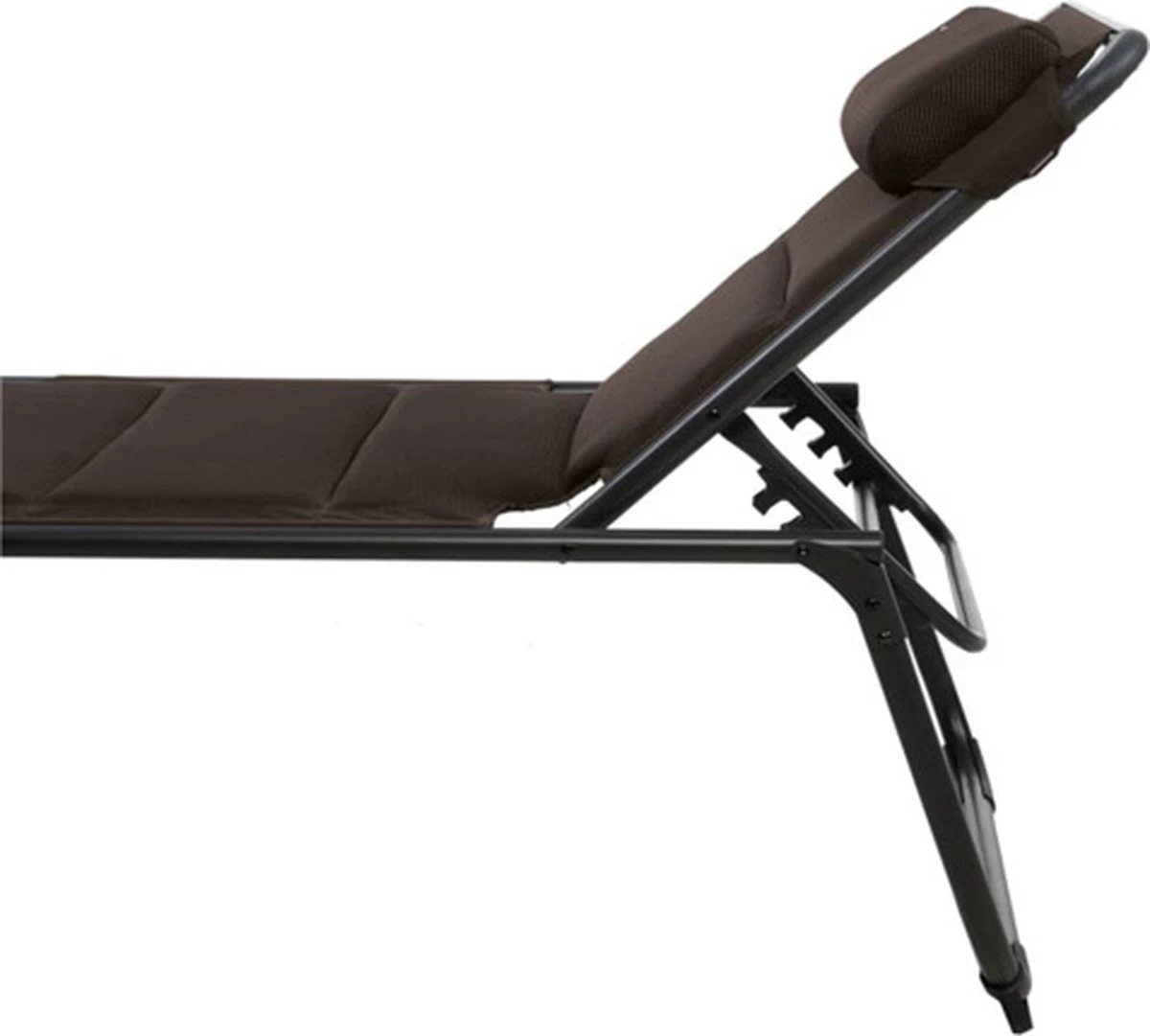 Travellife Barletta Ligbed - Antraciet / Donkergrijs 7 Travellife Barletta Ligbed - Antraciet / Donkergrijs - Afbeelding 5