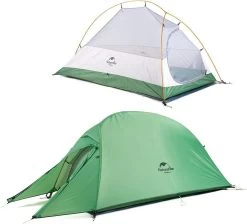Cloud Up 1 Upgraded - Naturehike® - 1 Persoons Tent - Lichtgewicht Tent - Incl. Grondzeil - 210T 3000mm - Outdoor - Waterdicht - Hiking & Wandelen -Outdoor Camping Shop 1200x1088 1