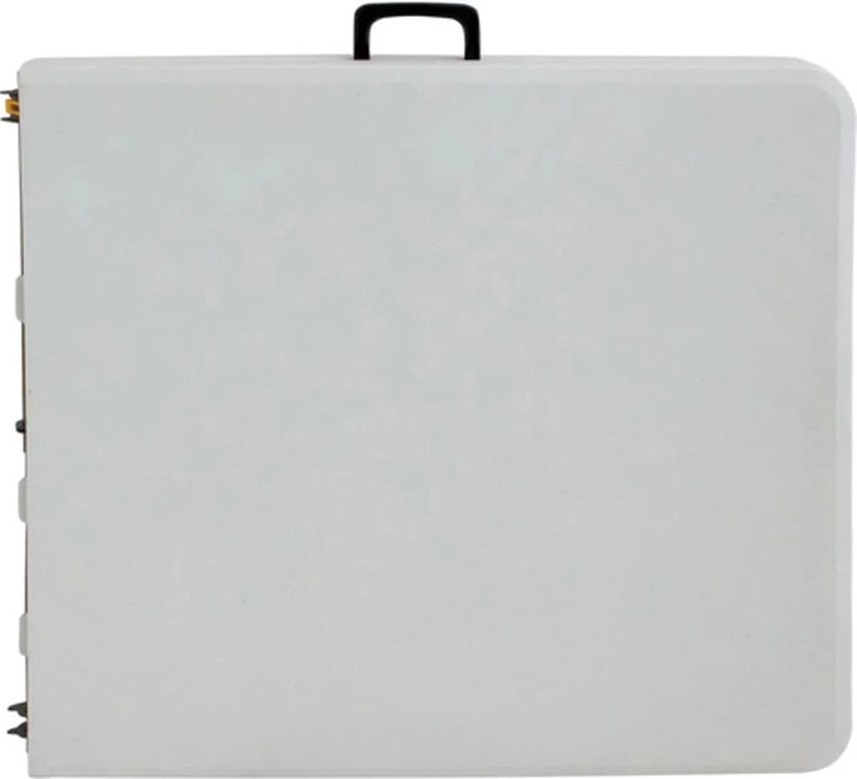 Eurotrail Pavillon M - Campingtafel - 180*75*75cm - Wit/Grijs 6 Eurotrail Pavillon M - Campingtafel - 180*75*75cm - Wit/Grijs - Afbeelding 4