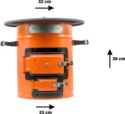 Dutch Rocket Stove - Rocket Stove - Kooktoestel Op Houtvuur - Met Draagtas - Dutch Oven 12 Dutch Rocket Stove - Rocket Stove - Kooktoestel Op Houtvuur - Met Draagtas - Dutch Oven -Outdoor Camping Shop 1200x1092 1