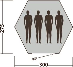 Easy Camp Tent Bolide 400 - Rood - 4 Persoons -Outdoor Camping Shop 1200x1096 2