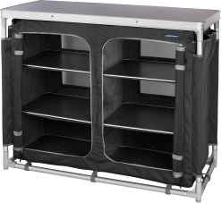 Campart Campingkeuken KI-0734 - Campingkast Groot - 4 Verstelbare Poten - Opvouwbaar En Lichtgewicht - Inclusief Opbergtas - Grijs -Outdoor Camping Shop 1200x1105 1