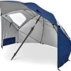 Sport-Brella - Premiere Strandtent - Windscherm - Tochtscherm - Tochtscherm - Stormparaplu - Zonnescherml - Blauw -Outdoor Camping Shop 1200x1124 4