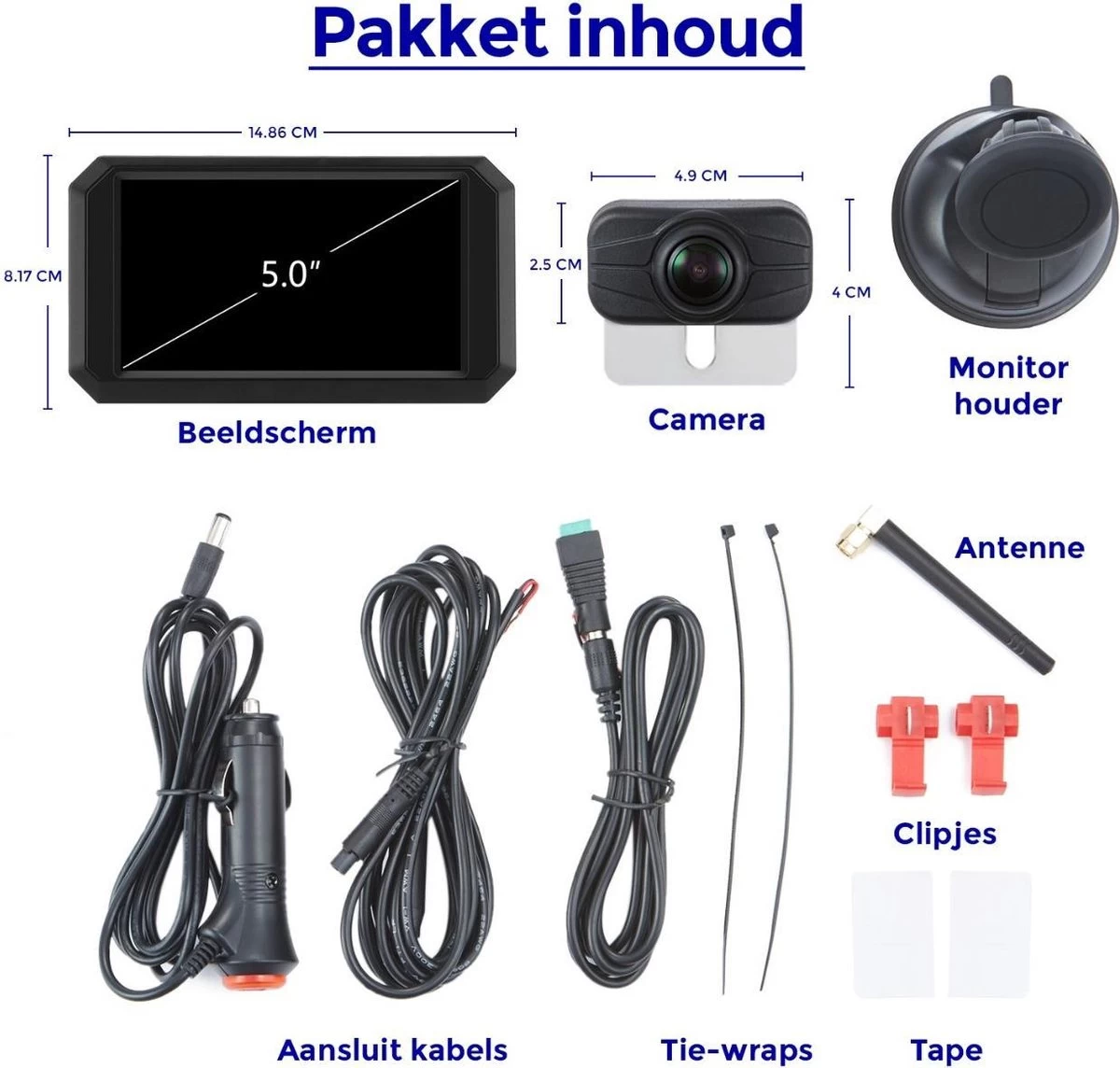 Nince ARC1 Draadloze Achteruitrijcamera Draadloos 2022 Model - 5 Inch Digitale Achteruit Rijcamera Met IR Nachtzicht - 2 Kanaals 13 Nince ARC1 Draadloze Achteruitrijcamera Draadloos 2022 Model - 5 Inch Digitale Achteruit Rijcamera Met IR Nachtzicht - 2 Kanaals - Afbeelding 11