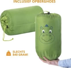Dutch Mountains Kinderslaapzak Nijlpaard - 170 X 70cm Polyester - Zacht Lichtgewicht – Opberghoes -Outdoor Camping Shop 1200x1150 2