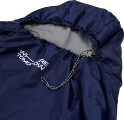 Where Tomorrow Outdoor Slaapzak | Klein En Zacht | 220 X 80 Cm X 50 Cm, Inclusief Opbergzak |ingepakt 26 X 14 Cm | 700g | Marineblauw -Outdoor Camping Shop 1200x1162