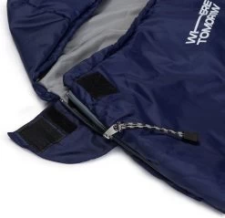 Where Tomorrow Outdoor Slaapzak | Klein En Zacht | 220 X 80 Cm X 50 Cm, Inclusief Opbergzak |ingepakt 26 X 14 Cm | 700g | Marineblauw -Outdoor Camping Shop 1200x1163