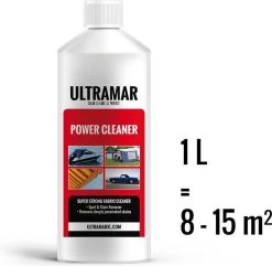 Ultramar - Power Cleaner 1L - Tentdoekreiniger Voor Bootkap, Tent, Cabriodak -Outdoor Camping Shop 1200x1171 2
