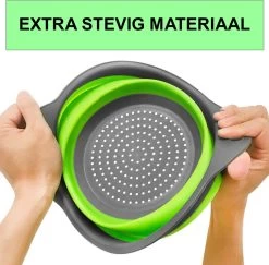 Merkloos Inklapbare Vergiet - Opvouwbaar - Groot - Blauw - Siliconen -Outdoor Camping Shop 1200x1179 4