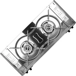 SMH LINE® Dubbele Camping Kooktoestel - 2 Pits - Draagbaar Gasfornuis - 2x 2500W -Outdoor Camping Shop 1200x1193 4
