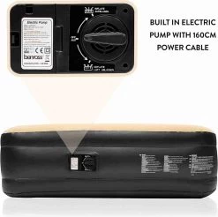 Merkloos Avenli 88030 Hoog Verhoogd Gevlokt Luchtbed | Queensize | Ingebouwde Pompen | Snelle En Gemakkelijke Inflatie -Outdoor Camping Shop 1200x1196 18