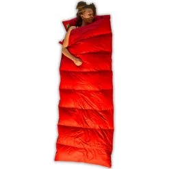 LOWLAND OUTDOOR® Donzen Slaapzak - Companion Economy - 210x80 Cm - Rood -Outdoor Camping Shop 1200x1196 2